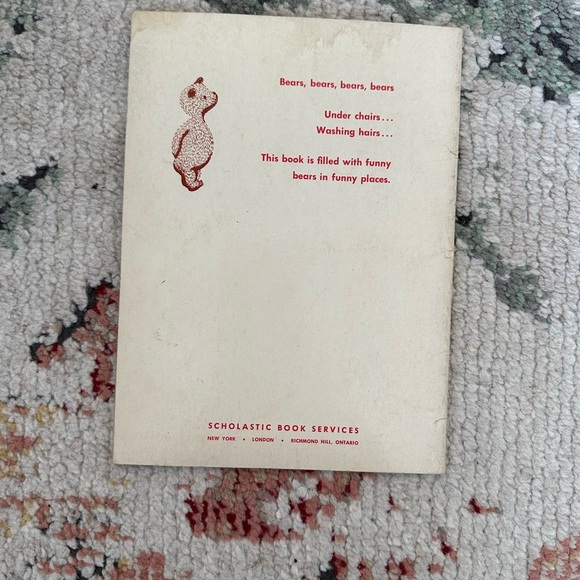 Vintage Bears Ruth Krauss 1st Scholastic printing 1968 copyright 1948 - Picture 3 of 5